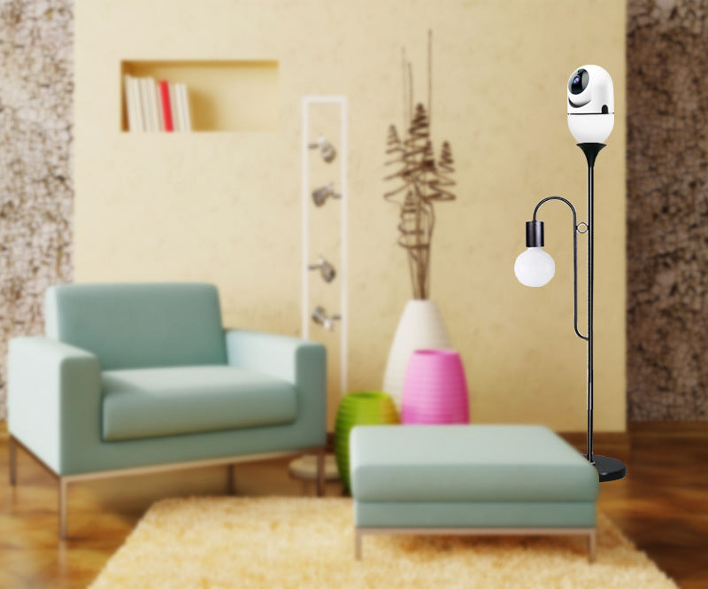 360° Bulb WiFi Camera – Smart Wireless Home Security
