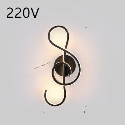 Nordic LED Wall Lamp – Minimalist Bedside Light