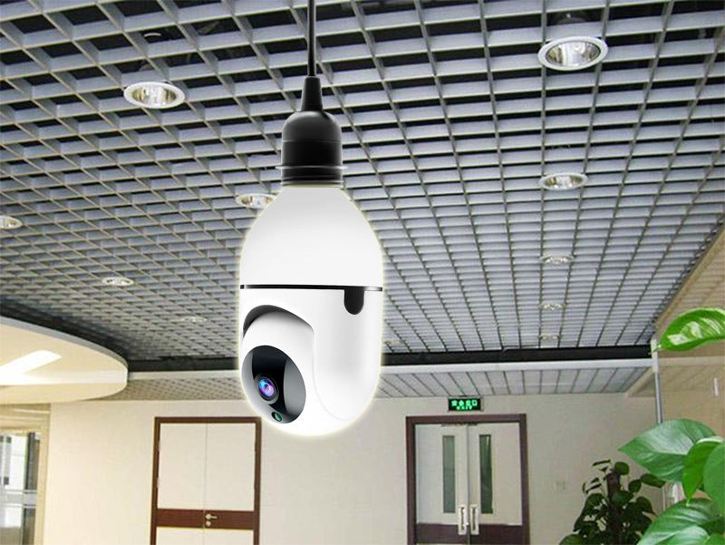 360° Bulb WiFi Camera – Smart Wireless Home Security