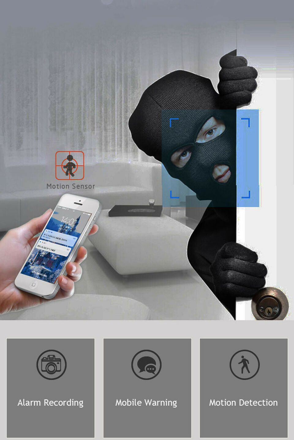 WiFi CCTV IP Camera – Smart Wireless Home Security Monitor