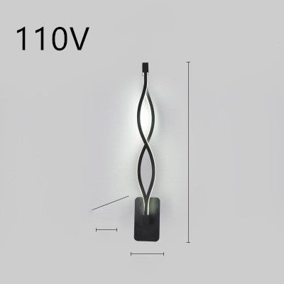 Nordic LED Wall Lamp – Minimalist Bedside Light