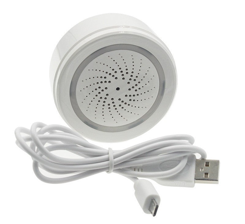 WiFi Smart Sound & Light Alarm – Wireless Household Security Alert