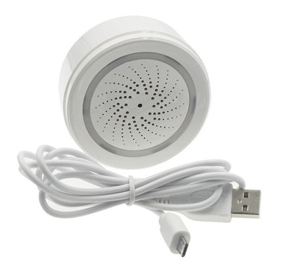 WiFi Smart Sound & Light Alarm – Wireless Household Security Alert