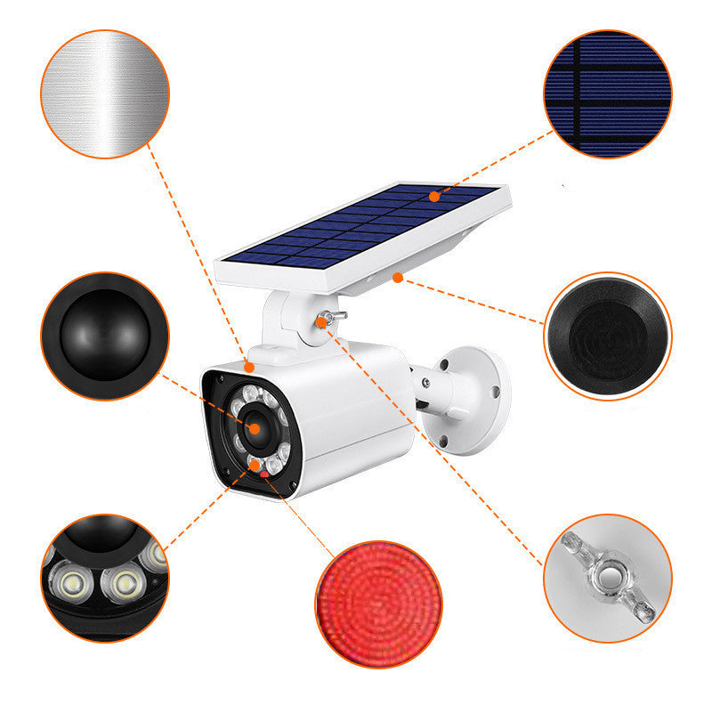 Solar Fake Camera Light – Outdoor Security Search Light