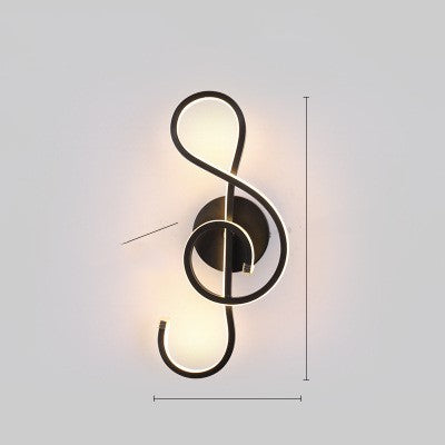 Nordic LED Wall Lamp – Minimalist Bedside Light