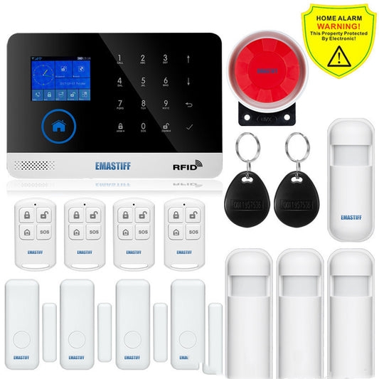 Smart GSM Door & Window Alarm – Wireless Anti-Theft System
