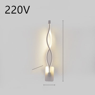 Nordic LED Wall Lamp – Minimalist Bedside Light