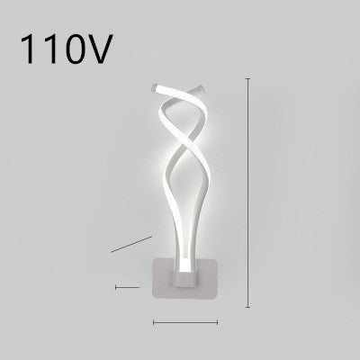 Nordic LED Wall Lamp – Minimalist Bedside Light