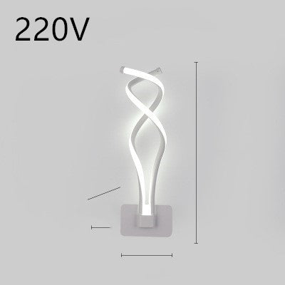 Nordic LED Wall Lamp – Minimalist Bedside Light