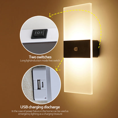Motion Sensor USB Wall Lamp – Smart Indoor Lighting